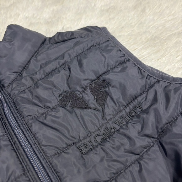 Core 365 Warm Logik Puffer Vest e & j gallo winery quilted blue small - Picture 2 of 12